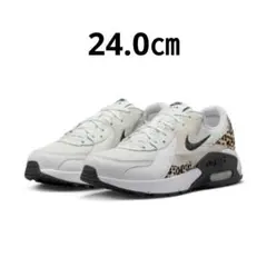 [美品]NIKE ウィメンズ　エアマックスエクシー　レオパード柄　24.0cm