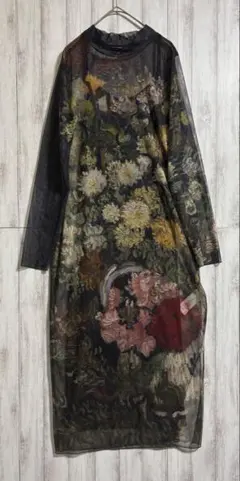 AMERI THE MET SHEER DRESS