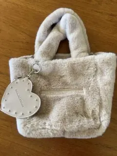 sweet12月号付録 ジルスチュアート ふわふわファートート＆ハートポーチ