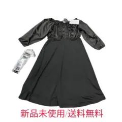 【新品】PourVous (プールブー) ワンピース ブラック フリル サイズSのサムネイル