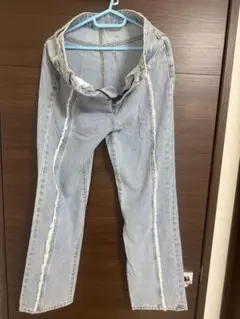 シーン　shein DAZY ライトブルーデニムパンツ Lサイズ