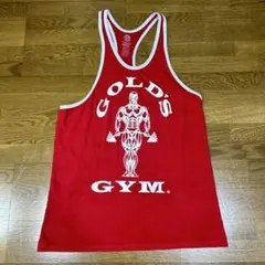 GOLD'S GYM タンクトップ 赤