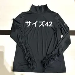 Heal Creek タートルネックシャツ ブラック ヒールクリーク サイズ42