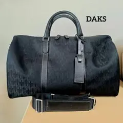 2026年最新】Daks カラー：ブラック系 メンズ ボストンバッグ・旅行用