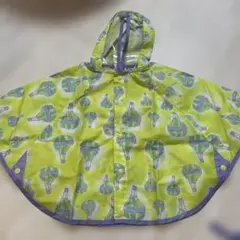 ベビーレインコート 気球柄 80-90cm