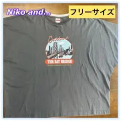 Niko and… スーベニアワイドTシャツ【フリーサイズ】