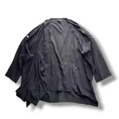 80s "CHRISTA DE CAROUGE" silk wide coatのサムネイル