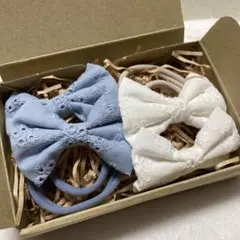 ハンドメイド　ヘアゴム4個セット☆02
