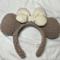 ディズニー カチューシャ ボア