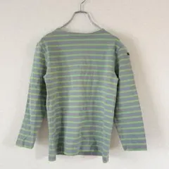 Le Minor 長袖ボーダー ドロップスリーブのバスクシャツ