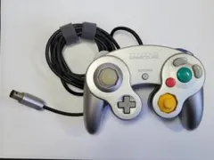 Nintendo ゲームキューブ コントローラー シルバー 純正 動作未確認