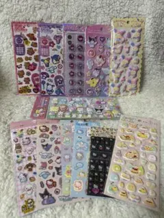 サンリオ　他キャラクターシールセット