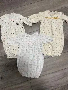 赤ちゃんの城 ツーウェイオール 3点セット まとめ売り 50-70cm