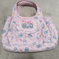 チアリーチャム サンリオ プチナップ ナップサック 1988年 昭和レトロ