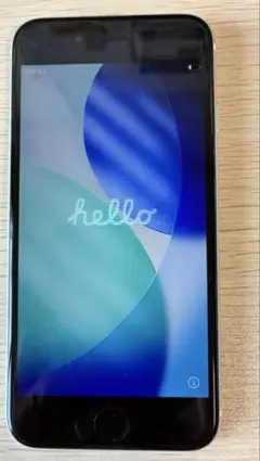 ㊹iPhone SE 第2世代 128GB ホワイト SIMフリー（画面小傷有）