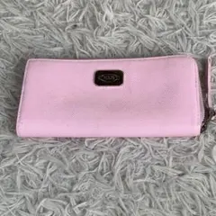 TOD'S 長財布 ラウンドファスナー ピンクのサムネイル