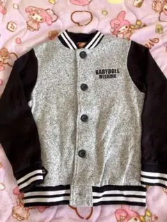 BABY DOLL ジャケット 100cm グレー/ブラック　春物アウター