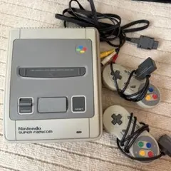 Nintendo SUPER FAMICOM 本体 コントローラー2個付き