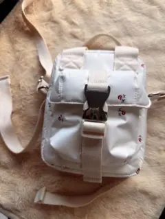 訳あり新品》LeSportsac 神崎恵 バニティ ショルダーバッグ ホワイト