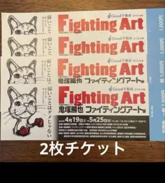 Sue様専用　ファイティグアートチケット　2枚