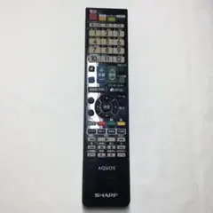 ジャンク】シャープ アクオス AQUOS テレビ用リモコン GA863WJSA