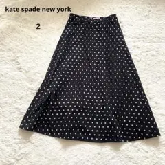 Kate Spade NewYork ロングスカート　ドット柄　コットンのサムネイル