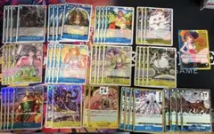 ワンピースカード　青黄ナミ　デッキパーツ