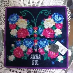 ANNA SUI 　シェニール織タオルハンカチ