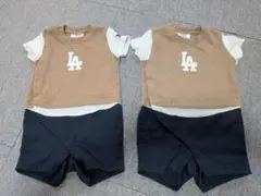 ロンパース 2枚セット 双子
