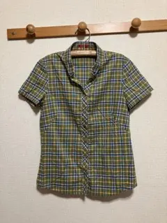 Yorkland ヨークランド シャツ ブラウス チェック ボタンダウン 綿 9