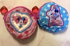 ミニーのファンダーランド ポーチ カプセルトイ　パルパルーザ　2個セット