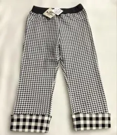 ミキハウス　秋冬用パンツ　サイズ110 秋冬用ボトムス　薄手　ズボン　新品　千鳥