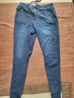 ネイビー ジョガーパンツ スリムフィット