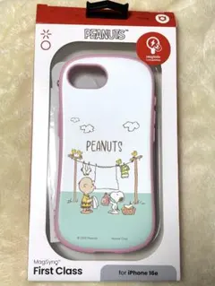 連休価格⭐︎Hamee iPhone 16e用 iFace スヌーピーサクラピンク