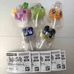 たまごっち　カラフルキャンディチャーム　5点