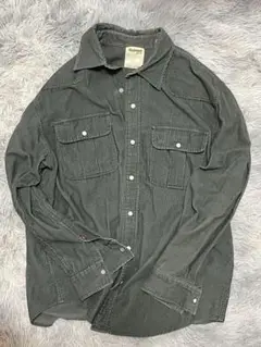 Timberland コーデュロイ シャツ Mサイズ カーキ