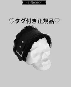 DimMoire　正規品　新品未使用　【復刻】刻印ヘッドドレス【Black】 DimMoire 正規品 新品未使用 【復刻】刻印ヘッドドレス【Black