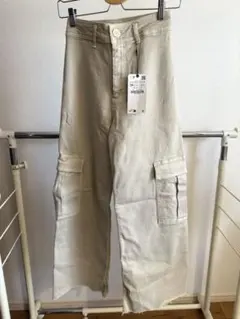 ZARA ザラ カーゴデニムパンツ