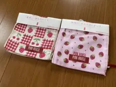 PINK HOUSE ピンクハウス 細長い きんちゃくチーフ 2枚セットのサムネイル