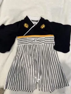 ベビー袴　和風ロンパース