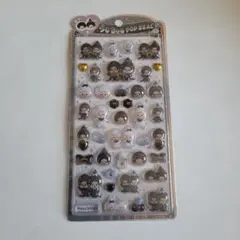 モンチッチ うるちゅる POP SEAL シール 白黒 モノクロ