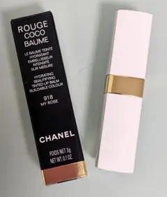 新品未使用CHANEL ROUGE COCO BAUME 918 MY ROSE