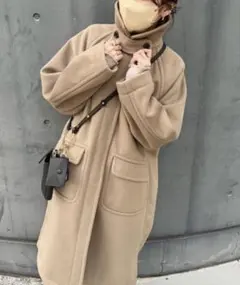 美品 PUAL CE CIN ステンカラーコート