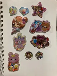 平成 当時物 シール おすそ分け シャカシャカ ぷっくり