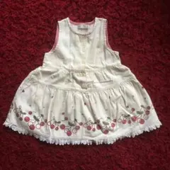 #nu#ワンピース#90cm#さくらんぼ#チェリー#おでかけ#春#夏#秋