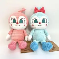 アンパンマンミュージアム コーデュロイ ドキンちゃん コキンちゃん ぬいぐるみ