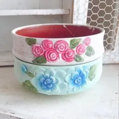 かりん リメ鉢♡リメイク鉢♡ハンドメイド かりん様専用 リメイク鉢♡リメイク鉢♡ハンドメイド♡⒉5号リメ鉢
