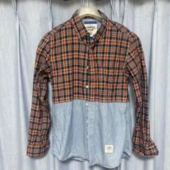 MR GENTLEMAN 切り替えシャツ Sのサムネイル