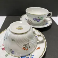 美品❤️ジノリ❤️ペルージャ❤️トリオ２セット　カップ＆ソーサー　デザート皿 ♡ジノリ1735のバレンタイン🍫 | 特選洋食器 | 大丸神戸店公式 SHOP BLOG