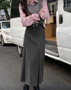 スカート ウール